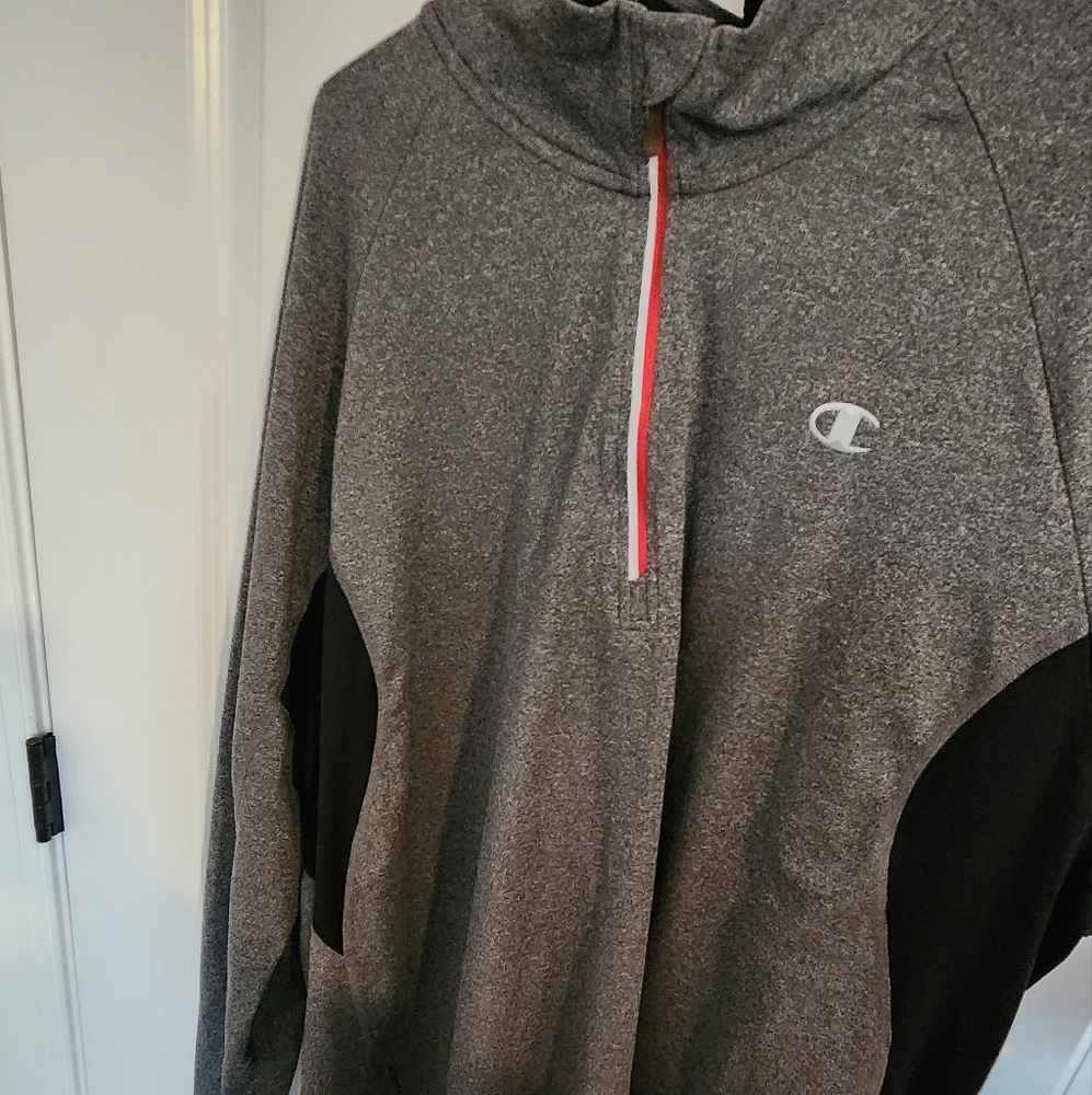 Champion Gray and Black Pullover